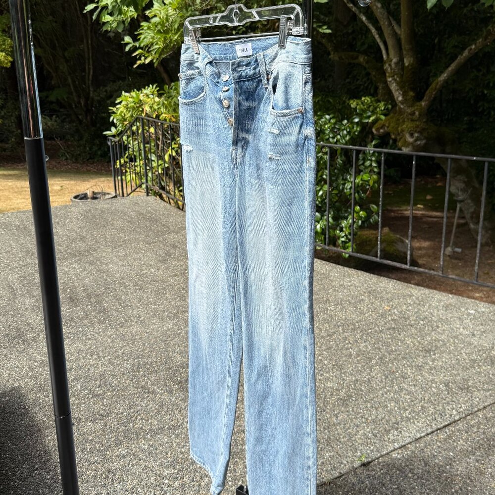 Pistola High-Rise Straight-Leg Jeans